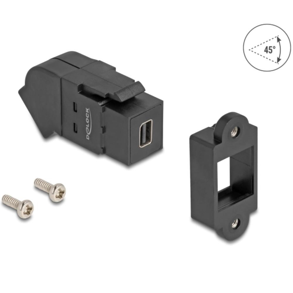 Mini DisplayPort auf DisplayPort Keystone - Delock