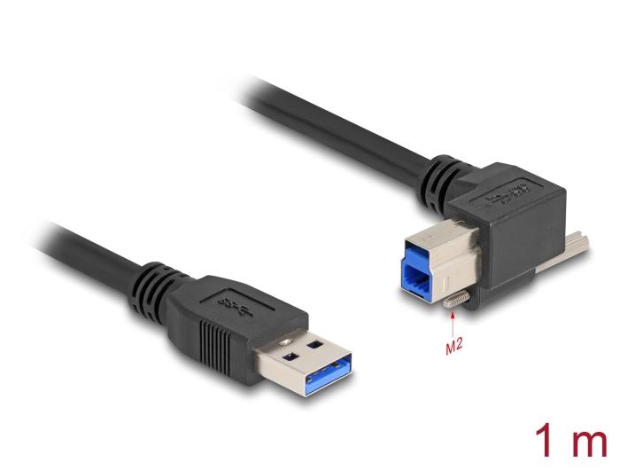 Delock USB 5 Gbps Kabel USB Typ-A Stecker gerade auf USB Typ-B Stecker mit