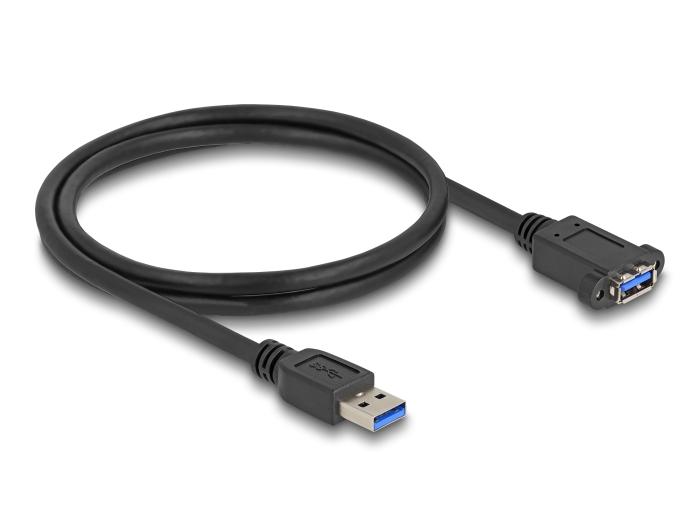 Delock USB 5 Gbps Kabel USB Typ-A Stecker auf USB Typ-A Buchse zum Einbau 1