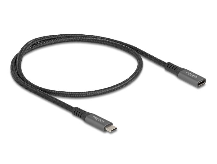 Delock USB 10 Gbps Verlängerungskabel USB Type-C™ Stecker auf Buchse PD
