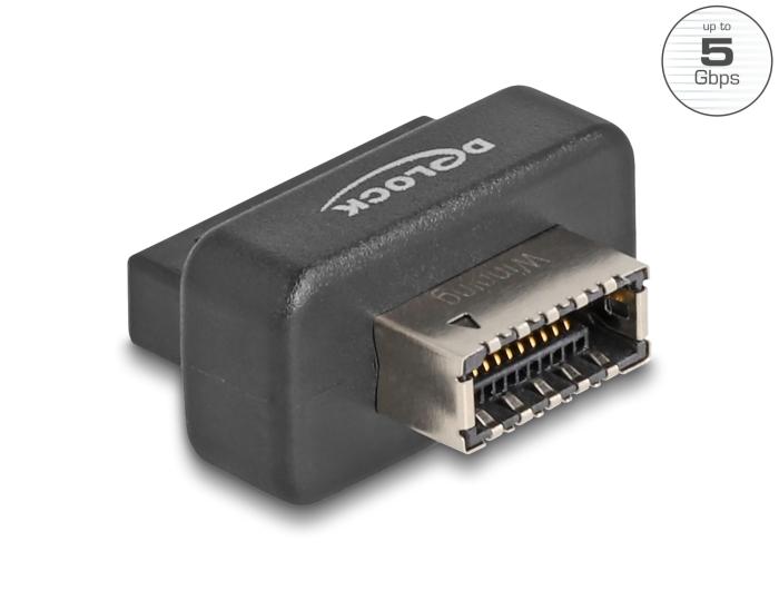 Delock USB 5 Gbps Adapter Stiftleiste auf interne Typ-E Key A Buchse mit G