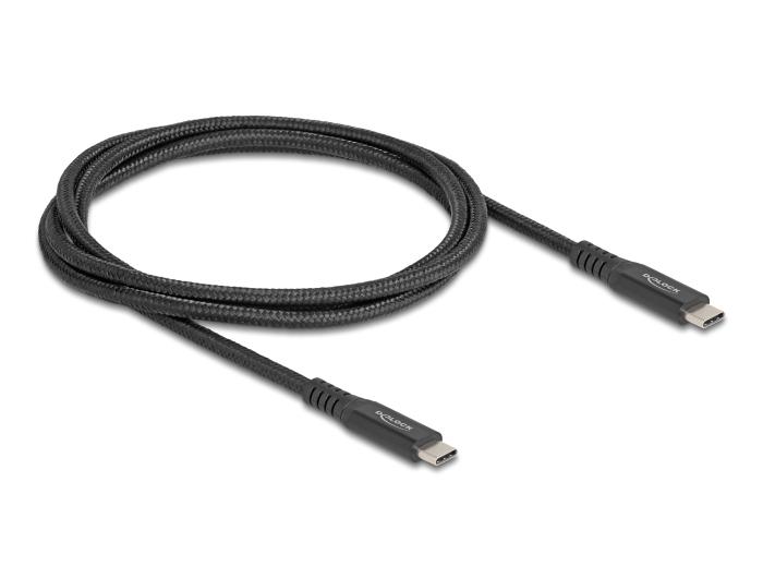 Delock USB 20 Gbps Kabel USB Type-C™ Stecker zu Stecker PD 3.0 100 W E-M