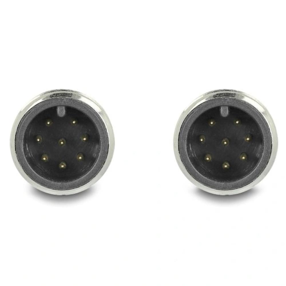Delock M12 Kabel A-kodiert 8-polig Stecker auf Stecker PVC 5 m - Delock