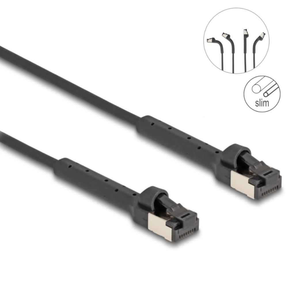 U/FTP Netzwerkkabel Cat 6a abgewinkelt - Delock