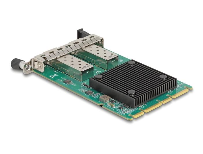 Delock OCP 3.0 Karte mit 2 x SFP+ 10 Gigabit LAN