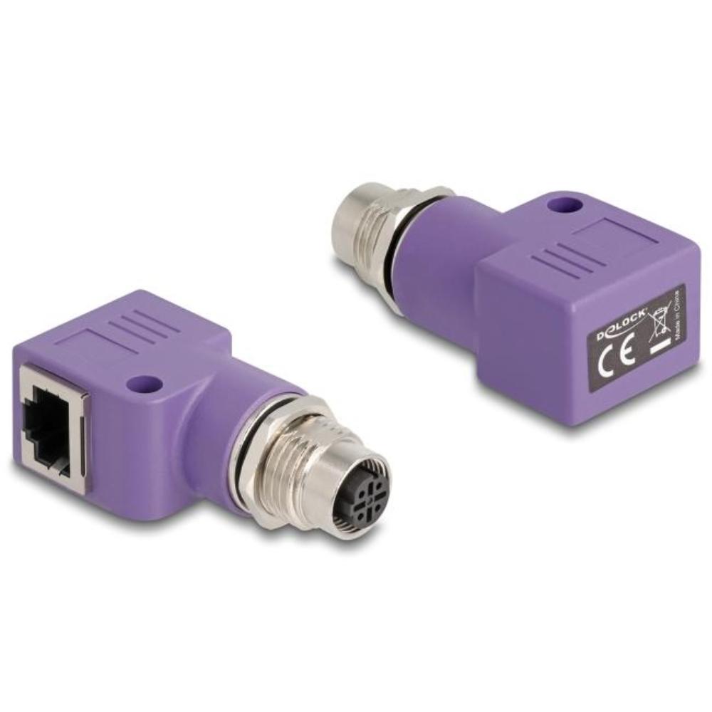 M12 zu RJ45 Adapter - Delock