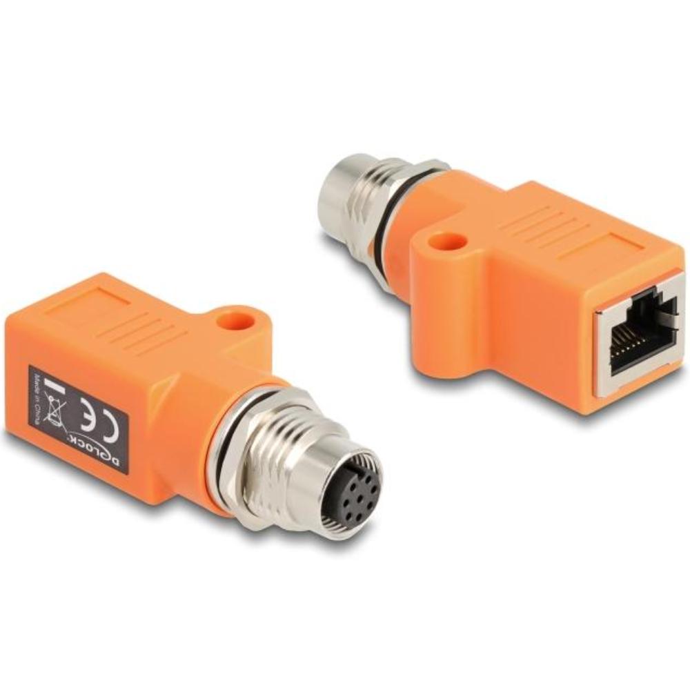 M12 zu RJ45 Adapter - Delock