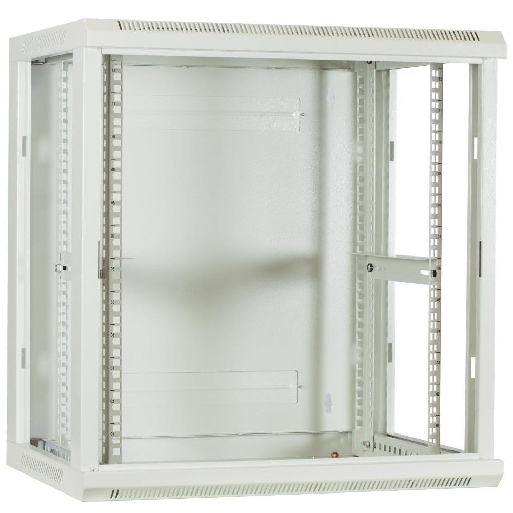 12HE Serverrack 19 Zoll 600x450x635mm (BxTxH) Patchfeld Wandgehäuse Datenrack