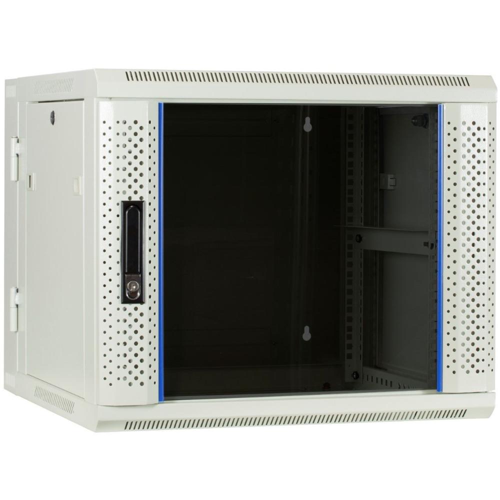 9U Serverrack 19 Zoll 600x600x500mm (BxTxH) Patchfeld Wandgehäuse Datenraum