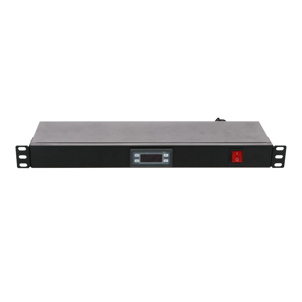 Digitale Thermostat 483 mm x 140 mm x 45 mm (BxDxH) 19 Zoll Patchfeld Serverrack Datenraum