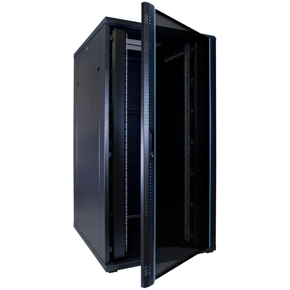 32U Serverrack 19 Zoll 800x1000x1600mm (BxTxH) Patchfeld Rackschrank Datenraumschrank