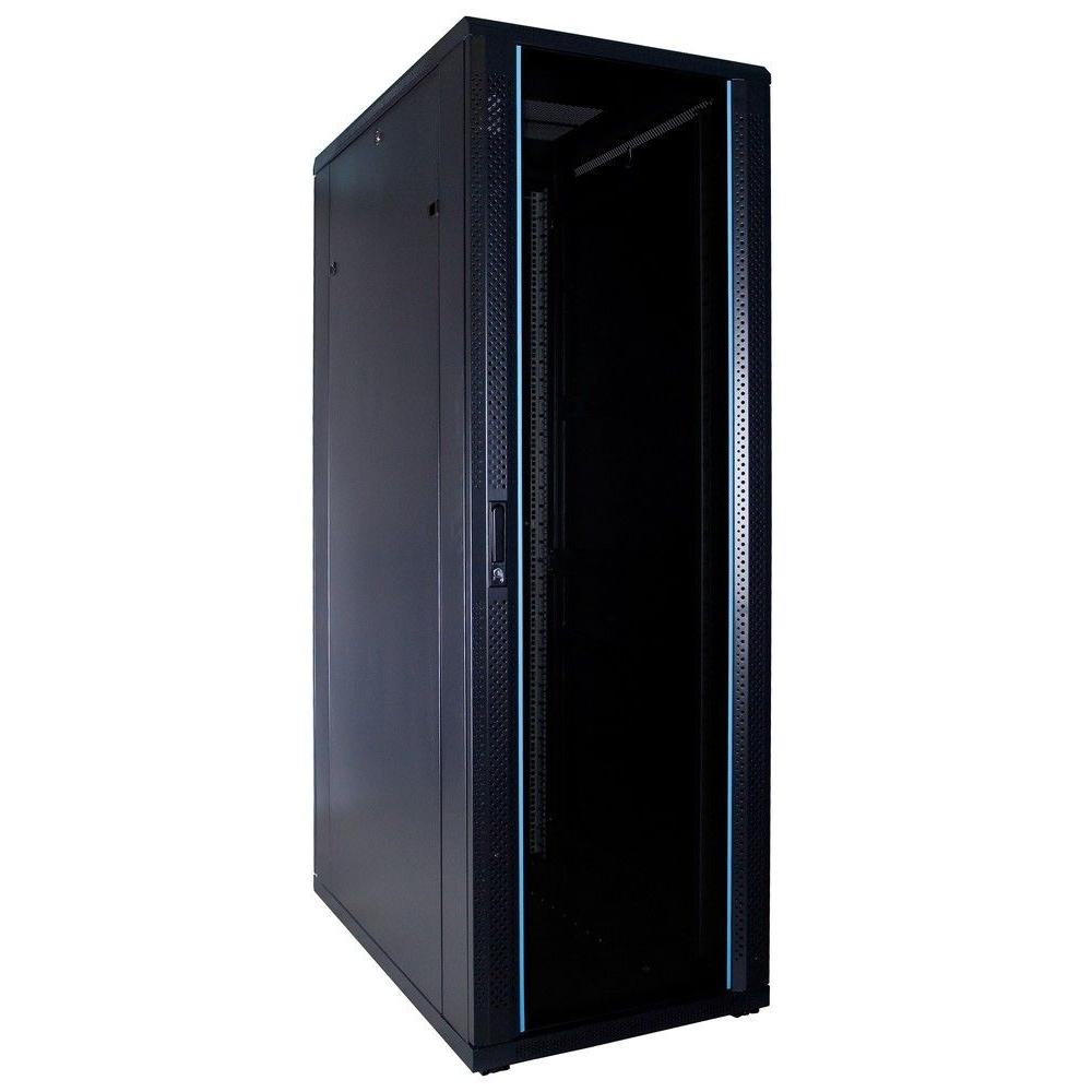 37U Serverrack 19 Zoll 600x1000x1800mm (BxTxH) Patchfeld Rackschrank Datenraumschrank