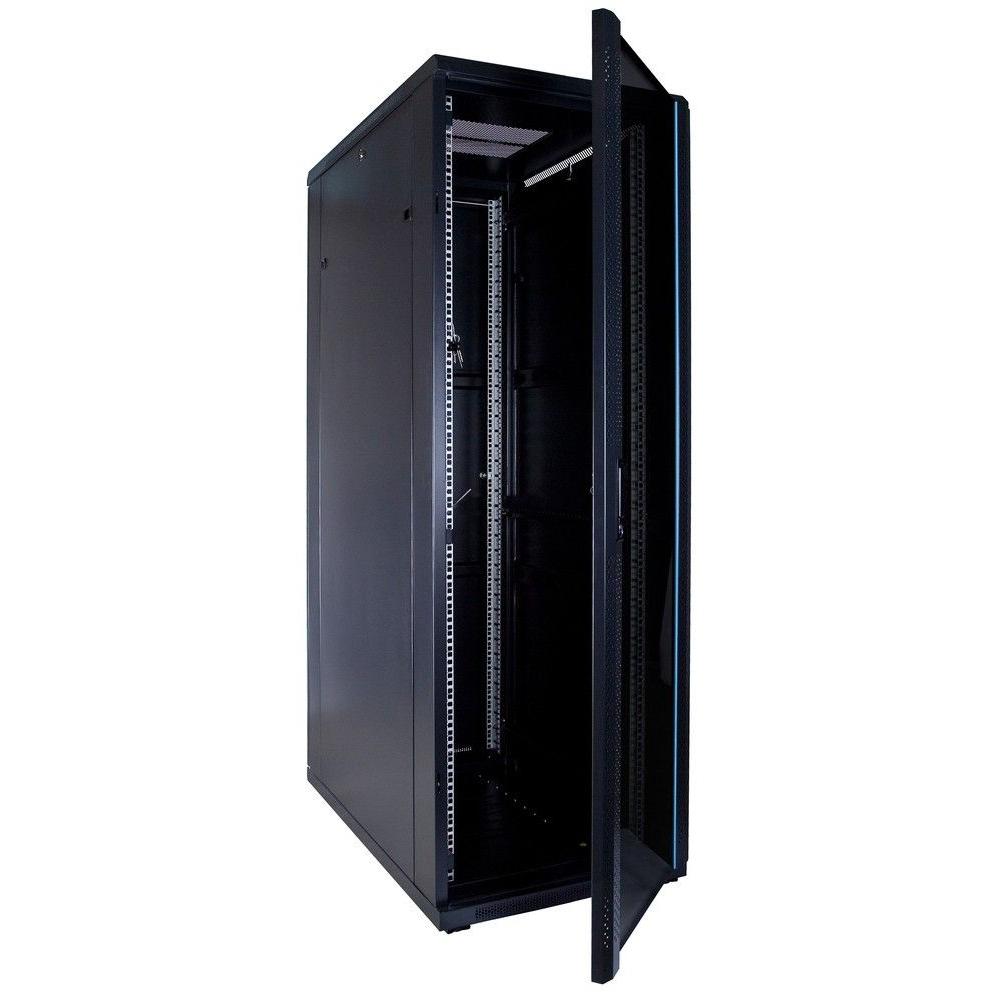 37U Serverrack 19 Zoll 600x1000x1800mm (BxTxH) Patchfeld Rackschrank Datenraumschrank