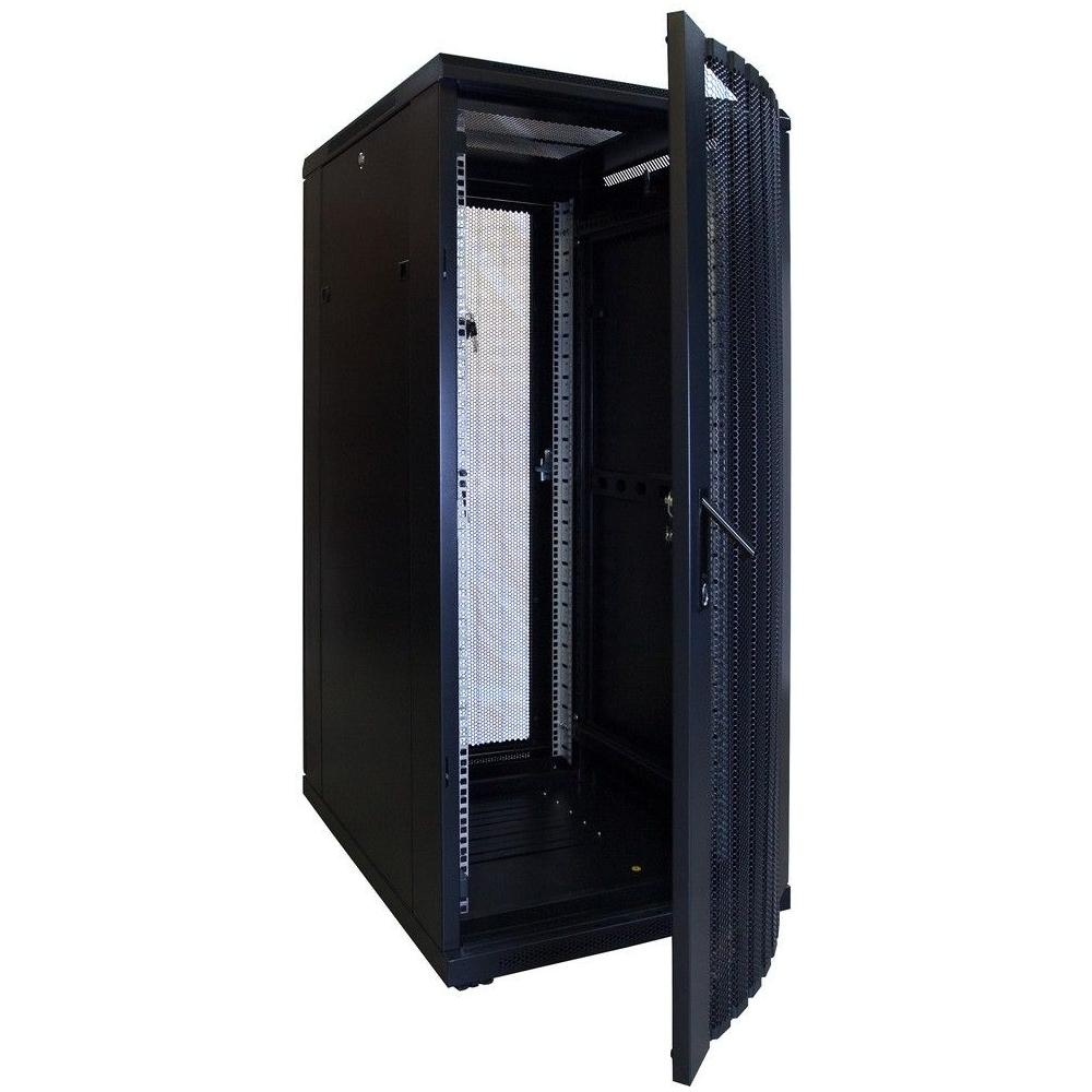 27U Serverrack 19 Zoll 600x800x1400mm (BxTxH) Patchfeld Rackschrank Datenraumschrank