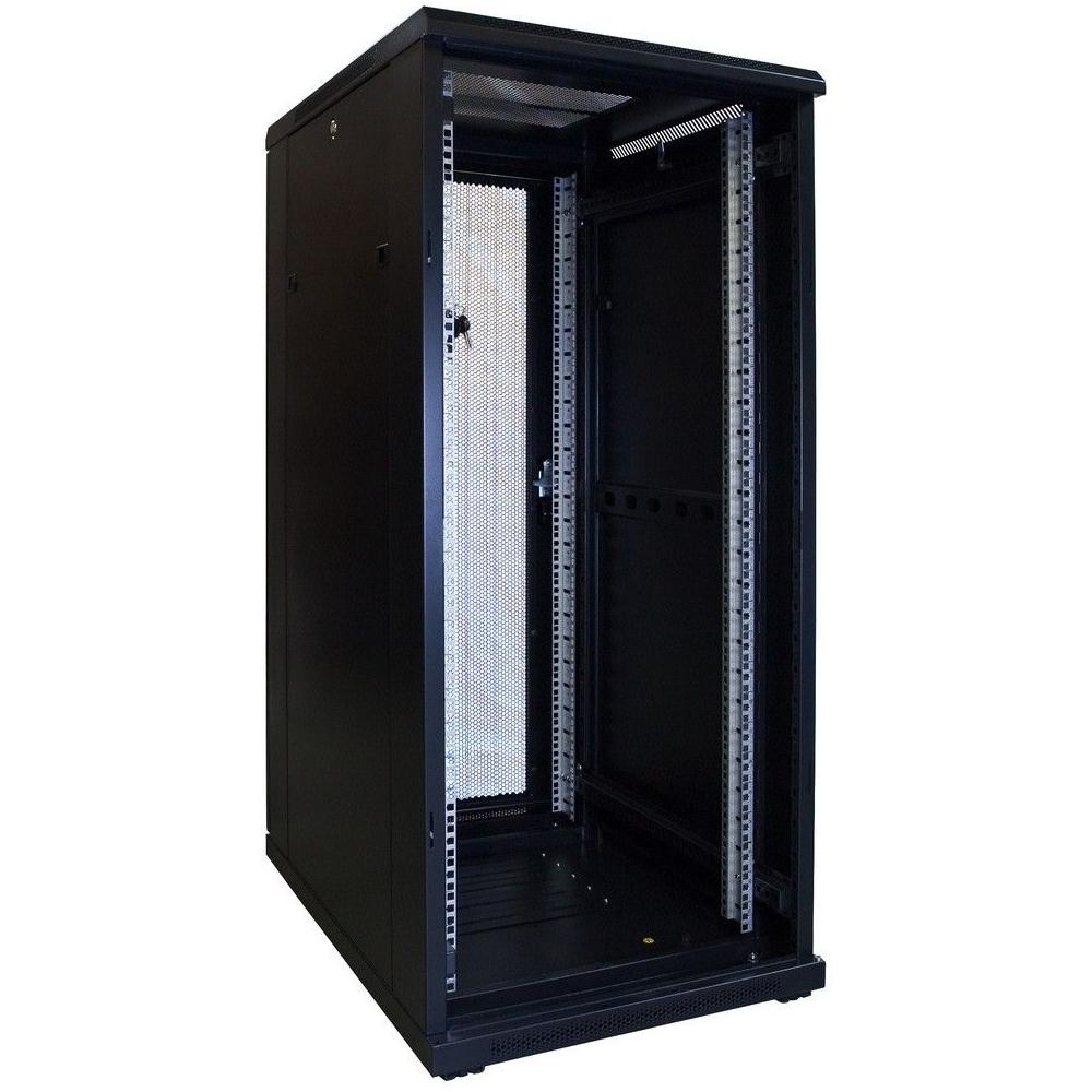 27U Serverrack 19 Zoll 600x800x1400mm (BxTxH) Patchfeld Rackschrank Datenraumschrank