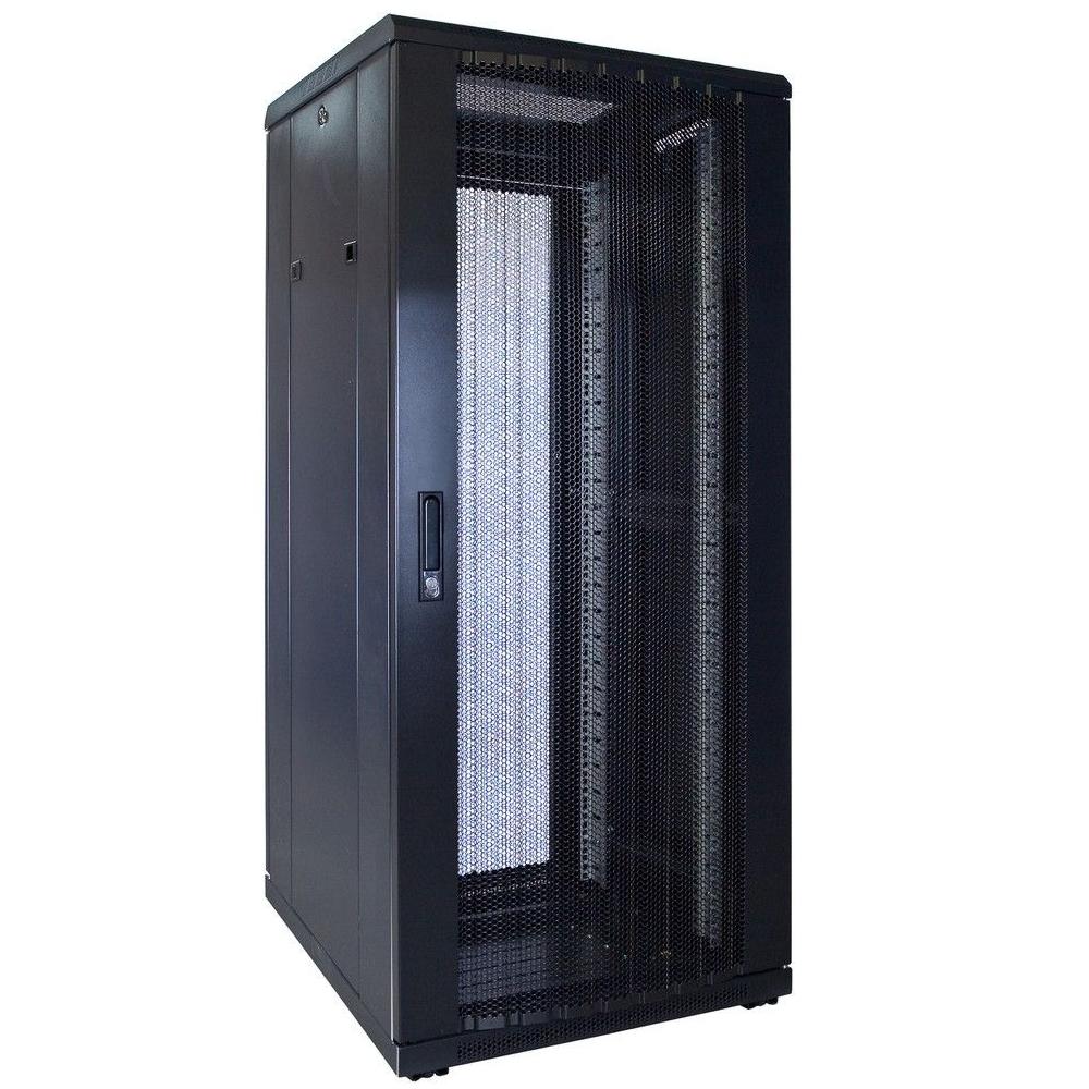 32U Serverrack 19 Zoll 600x600x1600mm (BxTxH) Patchfeld Rackschrank Datenraumschrank