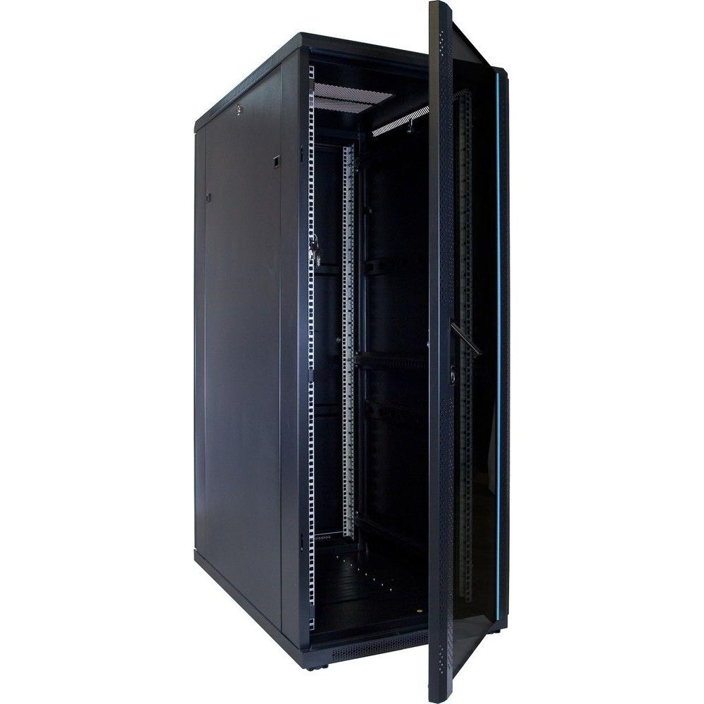 32U Serverrack 19 Zoll 600x1000x1600mm (BxTxH) Patchfeld Rackschrank Datenraumschrank