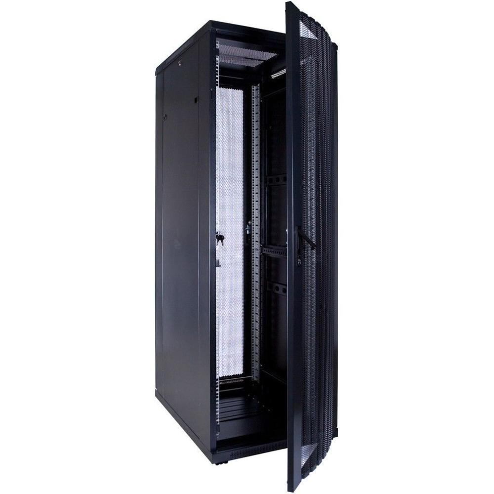 37U Serverrack 19 Zoll 600x800x1800mm (BxTxH) Patchfeld Rackschrank Datenraumschrank