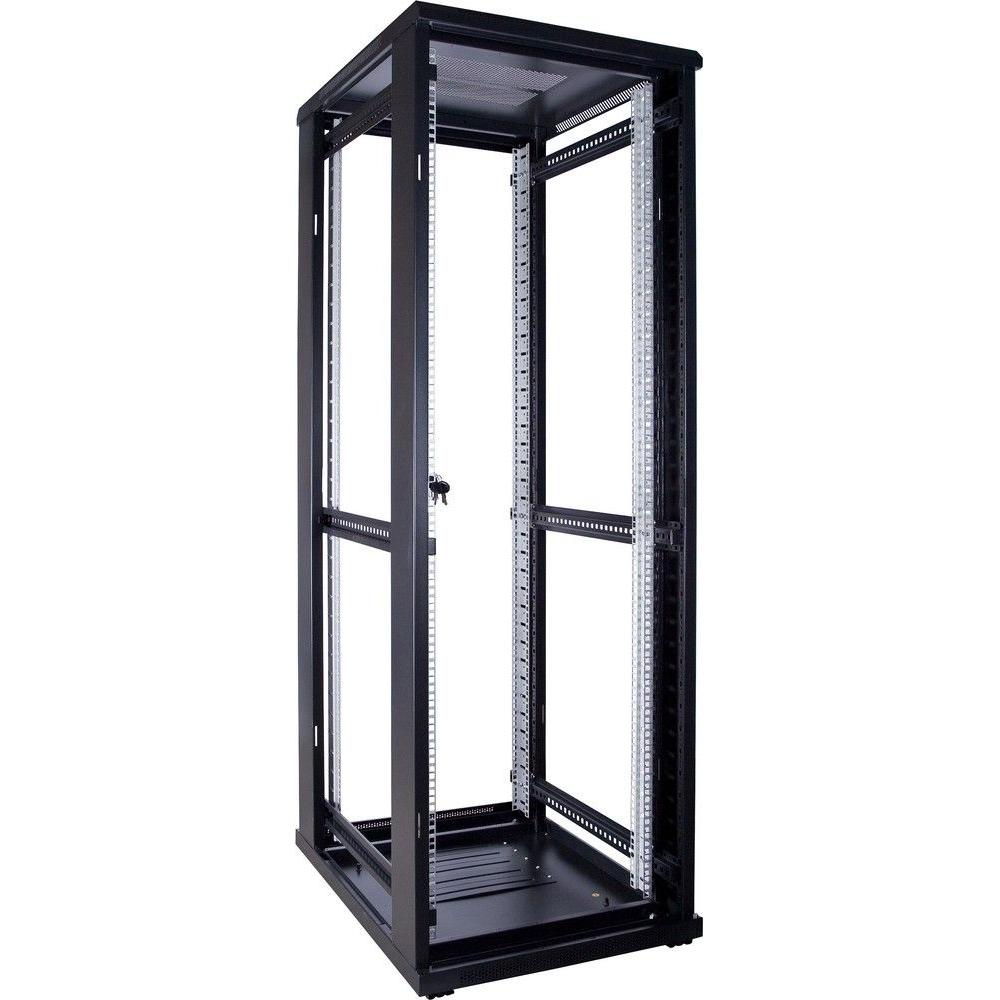 37U Serverrack 19 Zoll 600x800x1800mm (BxTxH) Patchfeld Rackschrank Datenraumschrank