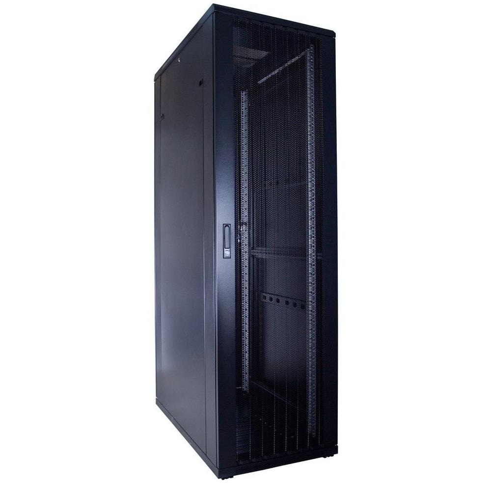 42U Serverrack 19 Zoll 600x1000x2000mm (BxTxH) Patchfeld Rackschrank Datenraumschrank
