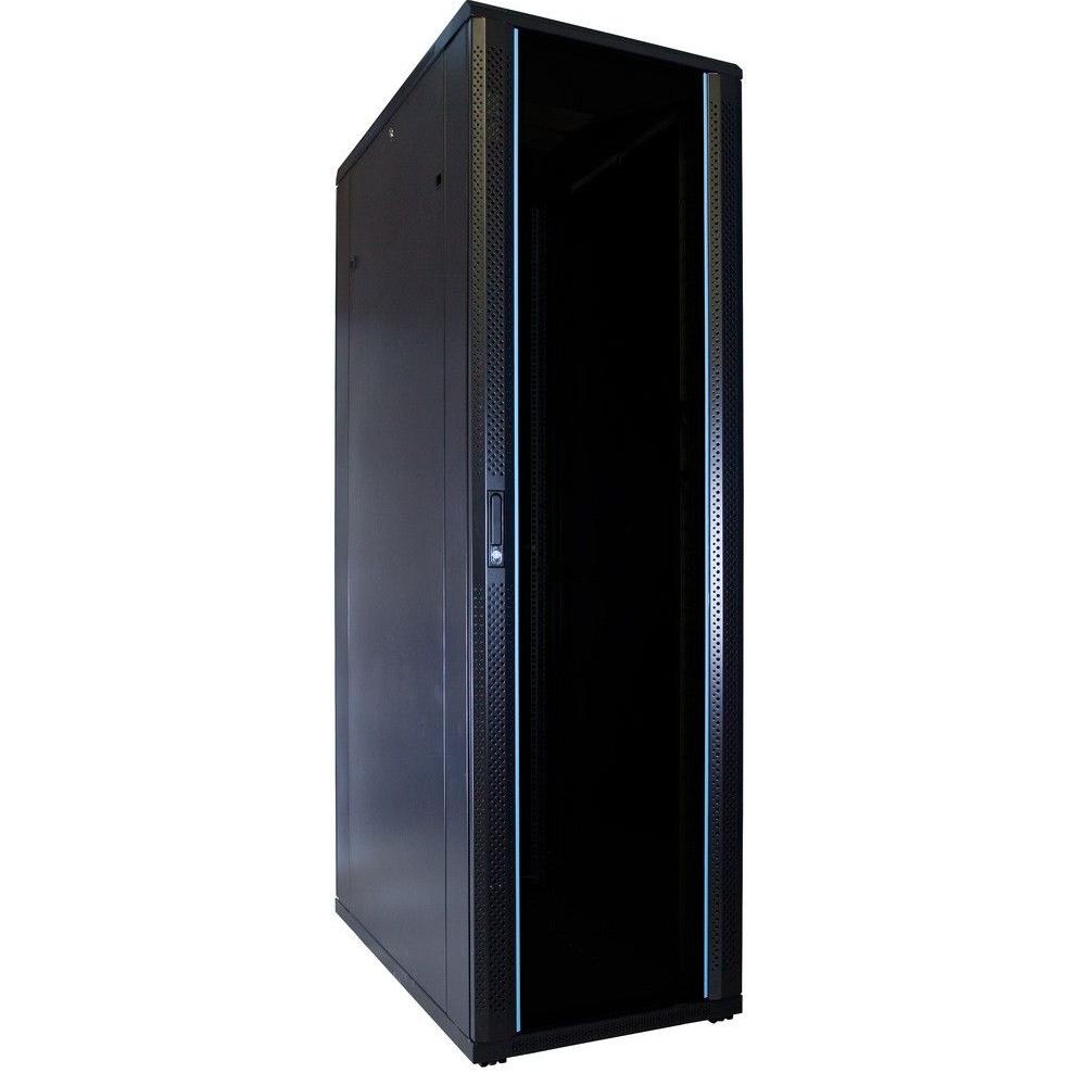 42U Serverrack 19 Zoll 600x1000x2000mm (BxTxH) Patchfeld Rackschrank Datenraumschrank