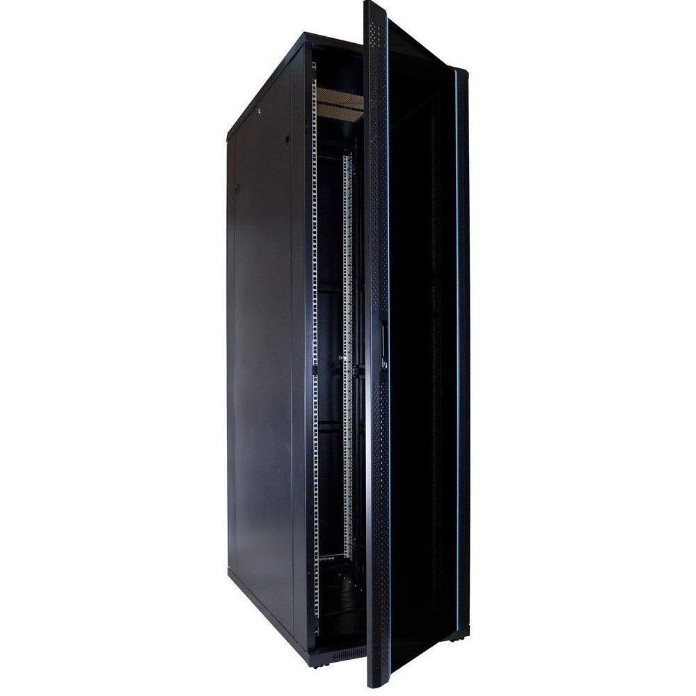 42U Serverrack 19 Zoll 600x1000x2000mm (BxTxH) Patchfeld Rackschrank Datenraumschrank