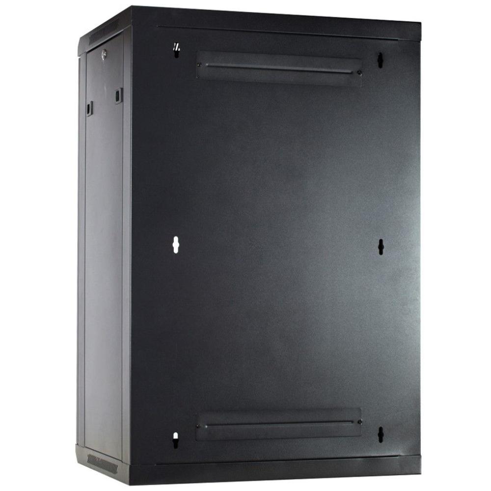 18HE Serverrack 19 Zoll 600x450x900mm (BxTxH) Patchfeld Wandgehäuse Datenrack
