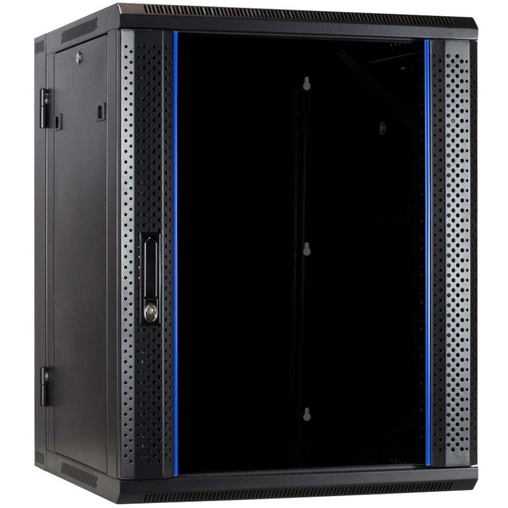 15HE Serverrack 19 Zoll 600x600x770mm (BxTxH) Patchfeld Wandgehäuse Datenraum