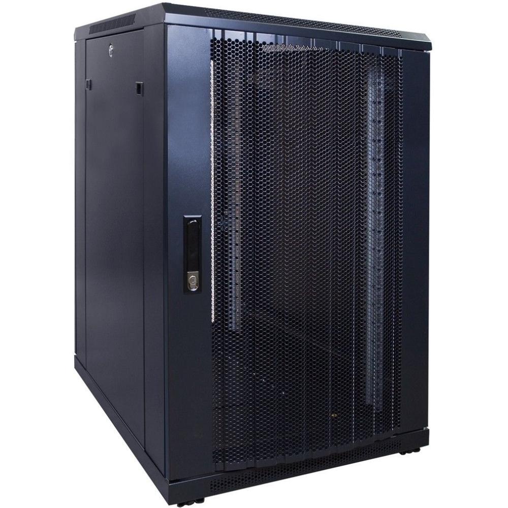 18HE Serverrack 19 Zoll 600x800x1000mm (BxTxH) Patchfeld Rackschrank Datenraum