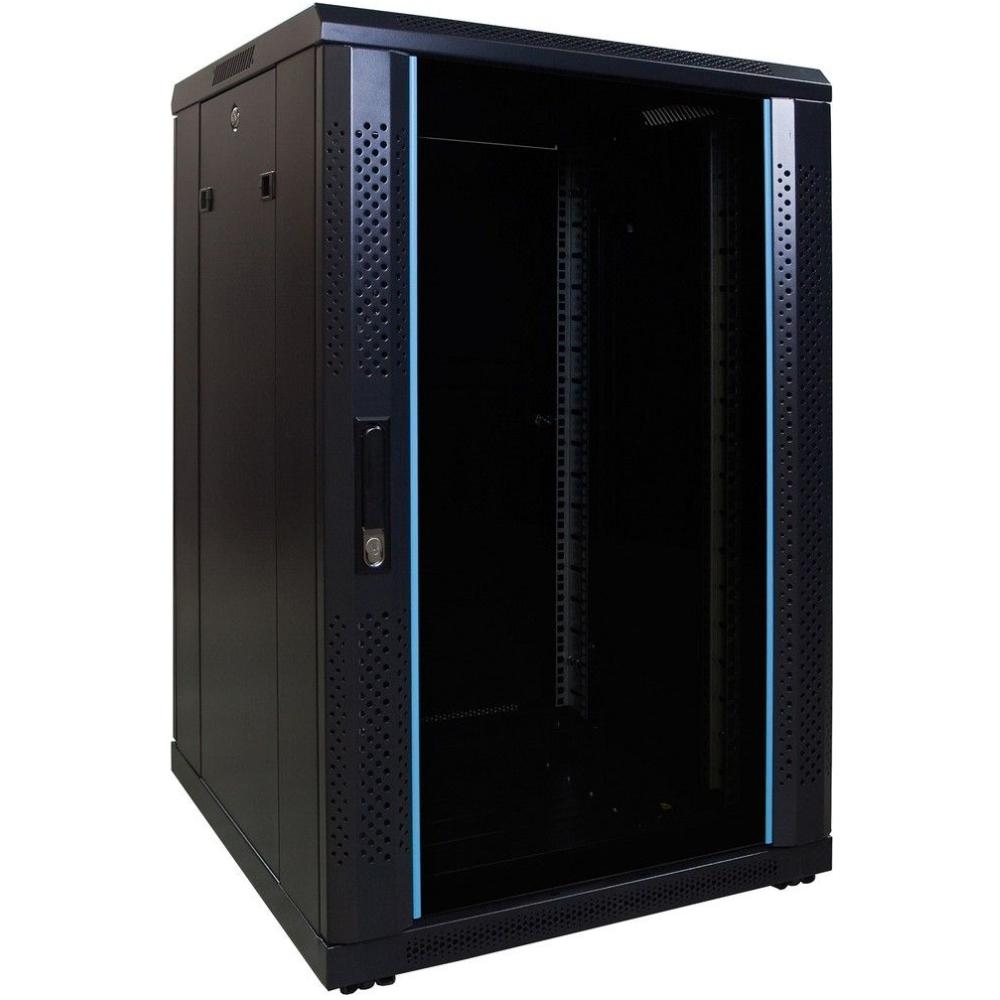 12HE Serverrack 19 Zoll 600x600x1000mm (BxTxH) Patchfeld Rackschrank Datenrack