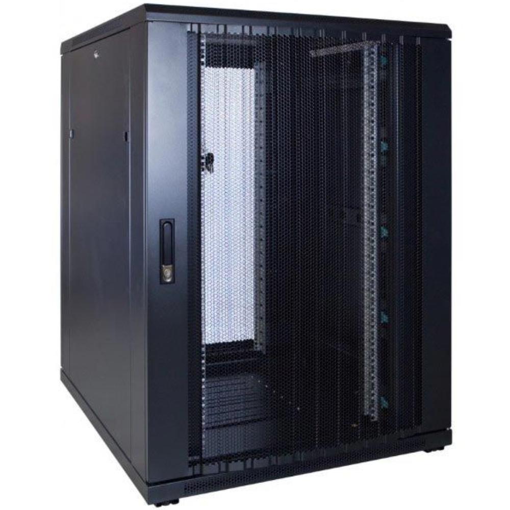22U Serverrack 19 Zoll 800x1000x1200mm (BxTxH) Patchfeld Rackschrank Datenraumschrank