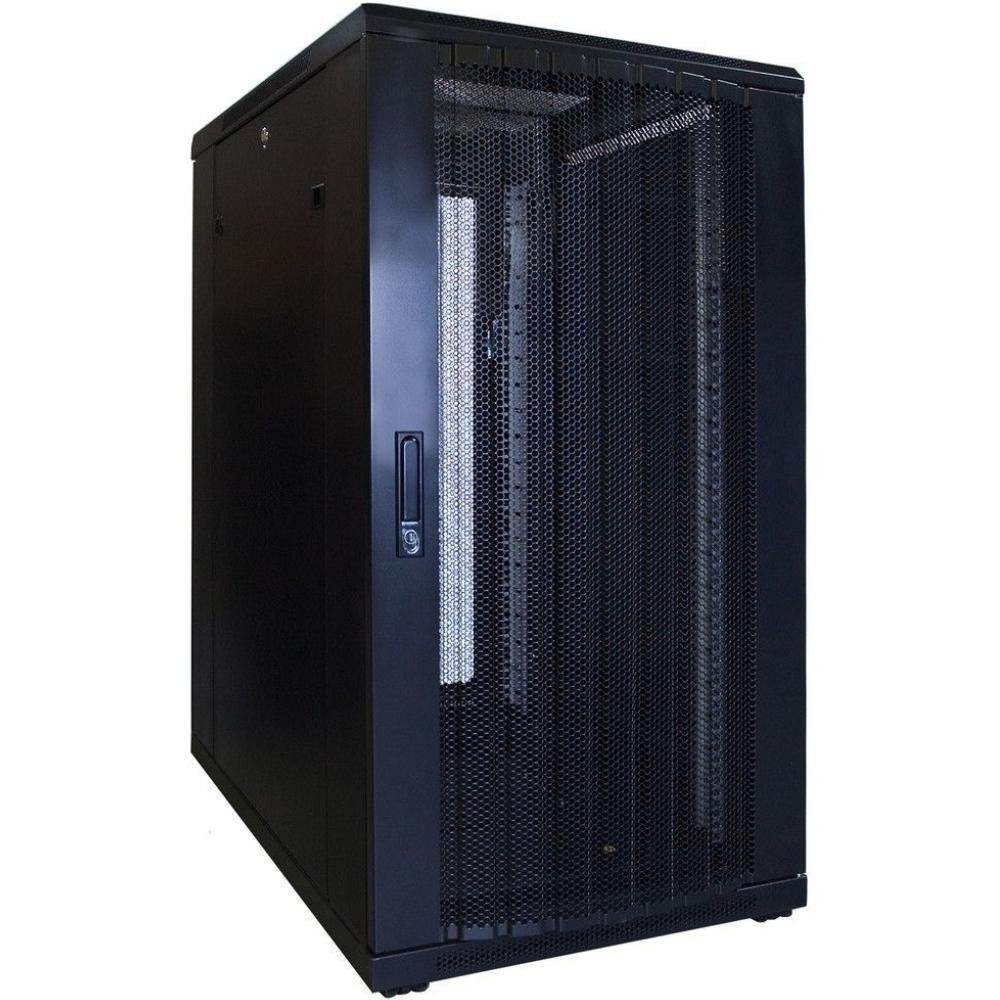 22U Serverrack 19 Zoll 600x800x1200mm (BxTxH) Patchfeld Rackschrank Datenrack