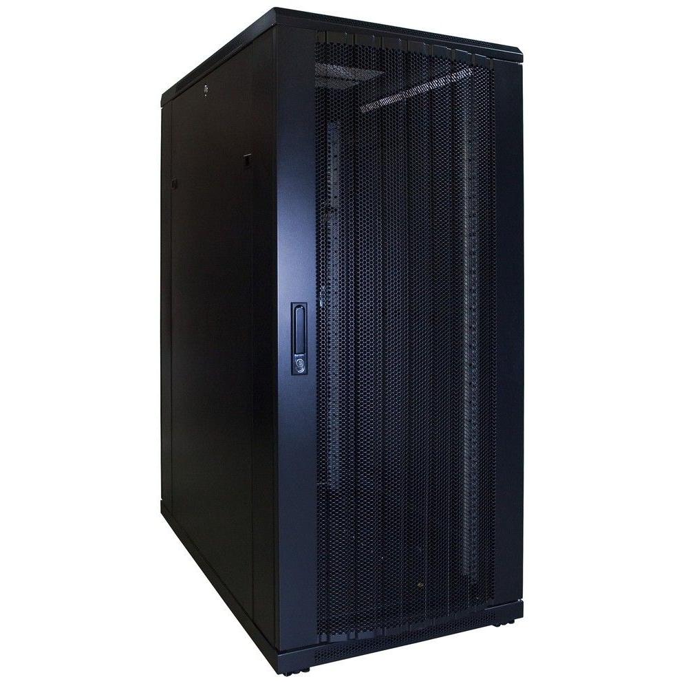 27U Serverrack 19 Zoll 600x1000x1400mm (BxTxH) Patchfeld Rackschrank Datenraumschrank