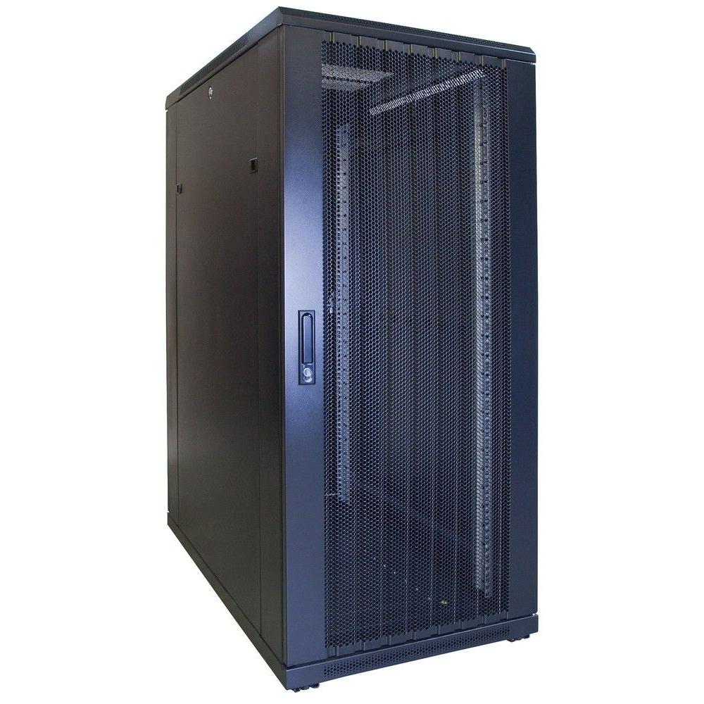 27U Serverrack 19 Zoll 600x1000x1400mm (BxTxH) Patchfeld Rackschrank Datenraumschrank