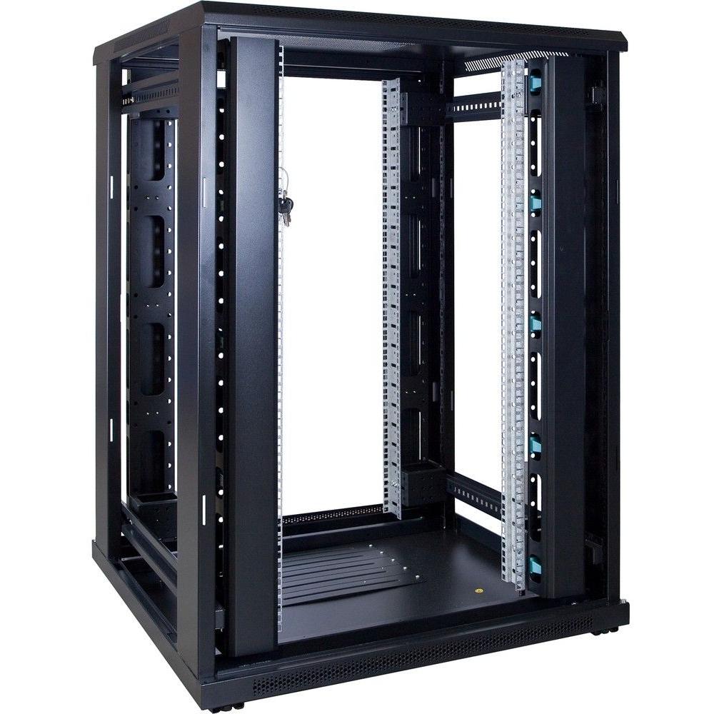22U Serverrack 19 Zoll 800x800x1200mm (BxTxH) Patchfeld Rackschrank Datenrack
