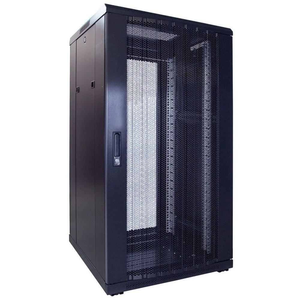 22U Serverrack 19 Zoll 600x600x1200mm (BxTxH) Patchfeld Rackschrank Datenraumschrank