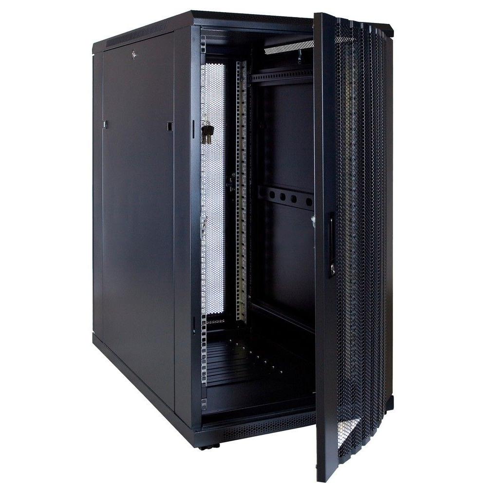 22U Serverrack 19 Zoll 600x1000x1200mm (BxTxH) Patchfeld Rackschrank Datenrack