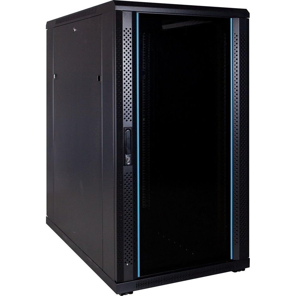 22U Serverrack 19 Zoll 600x1000x1200mm (BxTxH) Patchfeld Rackschrank Datenrack