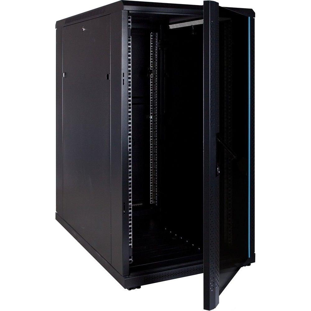 22U Serverrack 19 Zoll 600x1000x1200mm (BxTxH) Patchfeld Rackschrank Datenrack