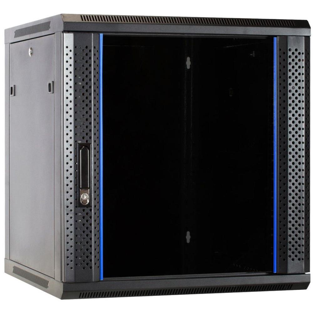 12U Serverrack 19 Zoll 600x600x635mm (BxTxH) Patchfeld Wandgehäuse Datenraum
