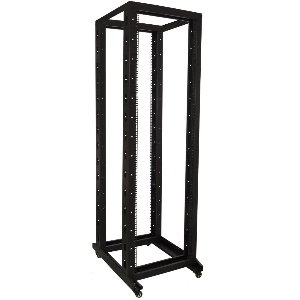 42U Rackschrank auf Rollen 600x800x2000mm (BxDxH) 19 Zoll Patchfeld Serverrack Datenrack