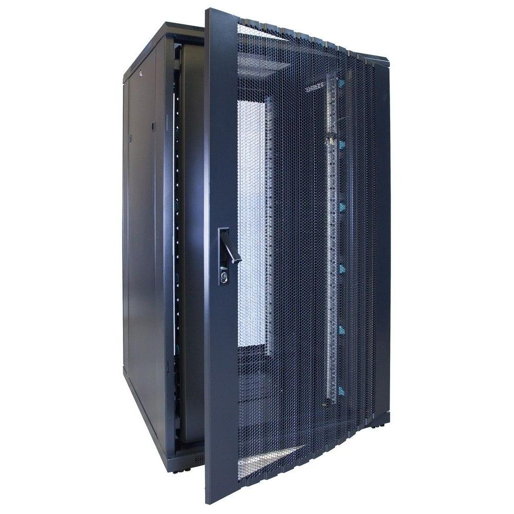 27U Serverrack 19 Zoll 800x800x1400mm (BxTxH) Patchfeld Rackschrank Datenrack