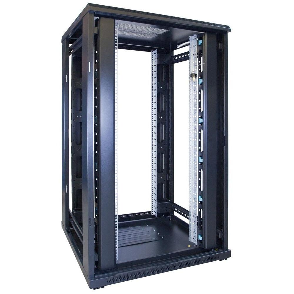 27U Serverrack 19 Zoll 800x800x1400mm (BxTxH) Patchfeld Rackschrank Datenrack