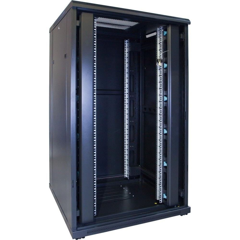27U Serverrack 19 Zoll 800x800x1400mm (BxTxH) Patchfeld Rackschrank Datenrack
