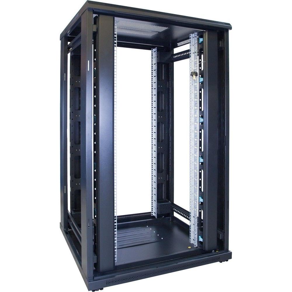 27U Serverrack 19 Zoll 800x800x1400mm (BxTxH) Patchfeld Rackschrank Datenrack