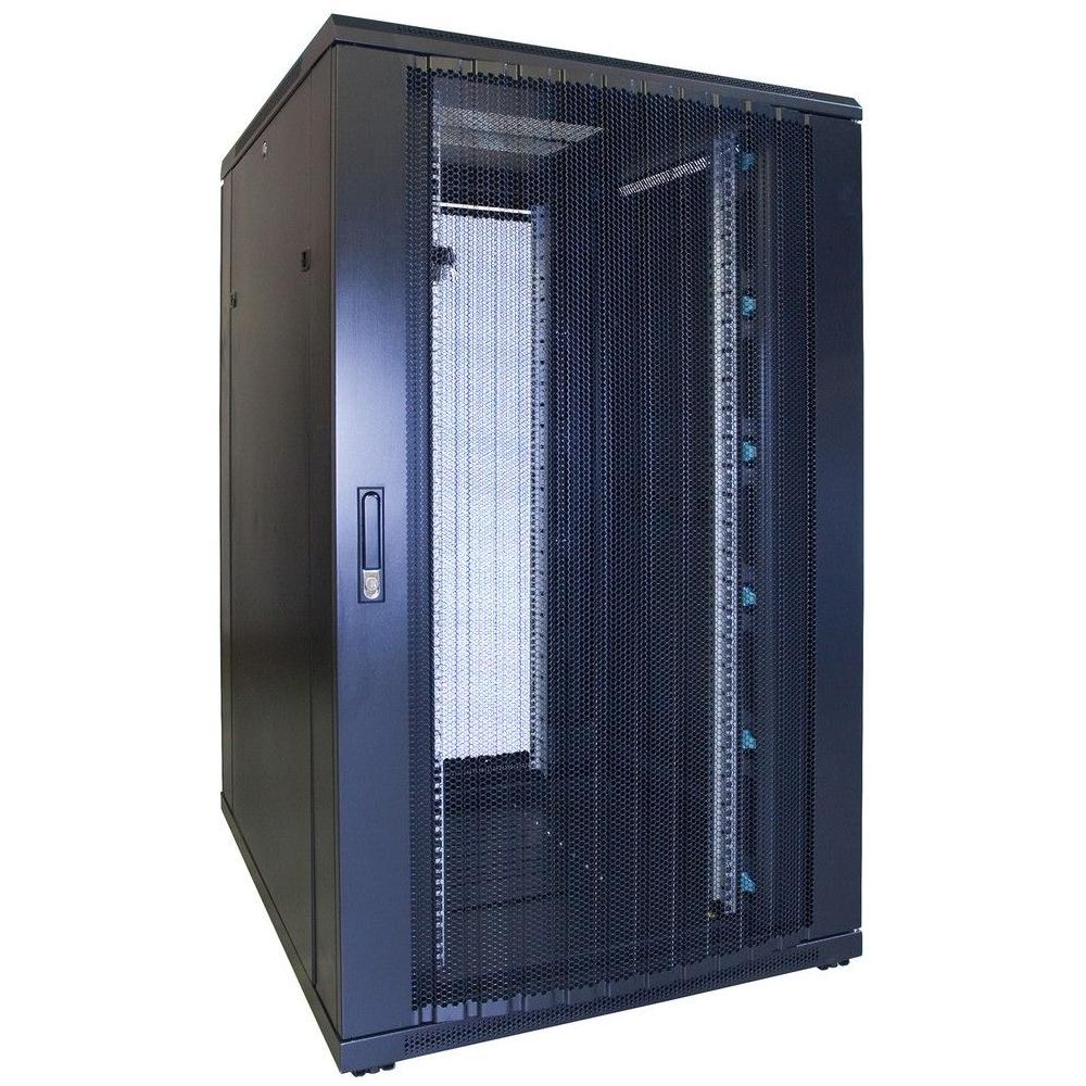 27U Serverrack 19 Zoll 800x1000x1400mm (BxTxH) Patchfeld Rackschrank Datenrack