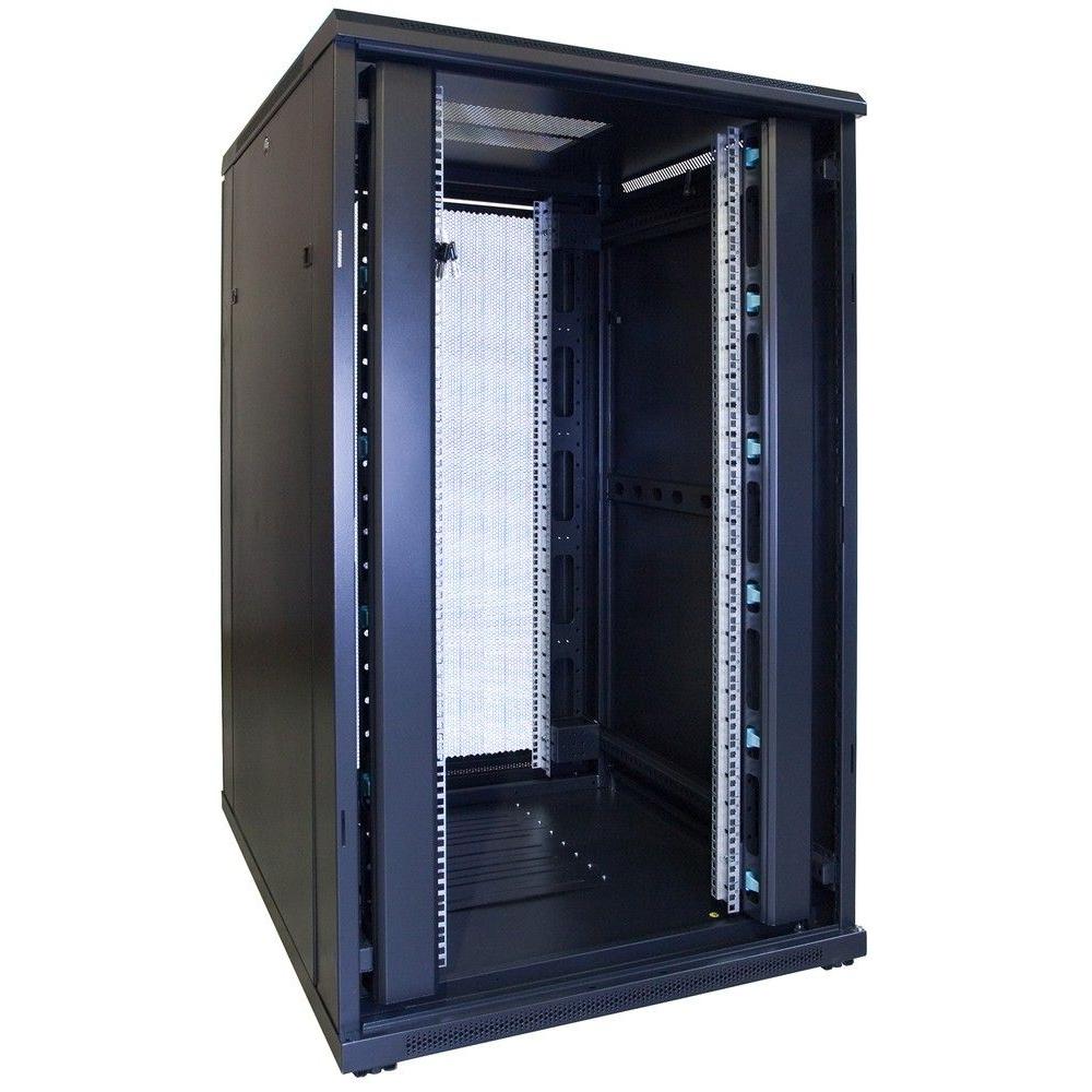 27U Serverrack 19 Zoll 800x1000x1400mm (BxTxH) Patchfeld Rackschrank Datenrack
