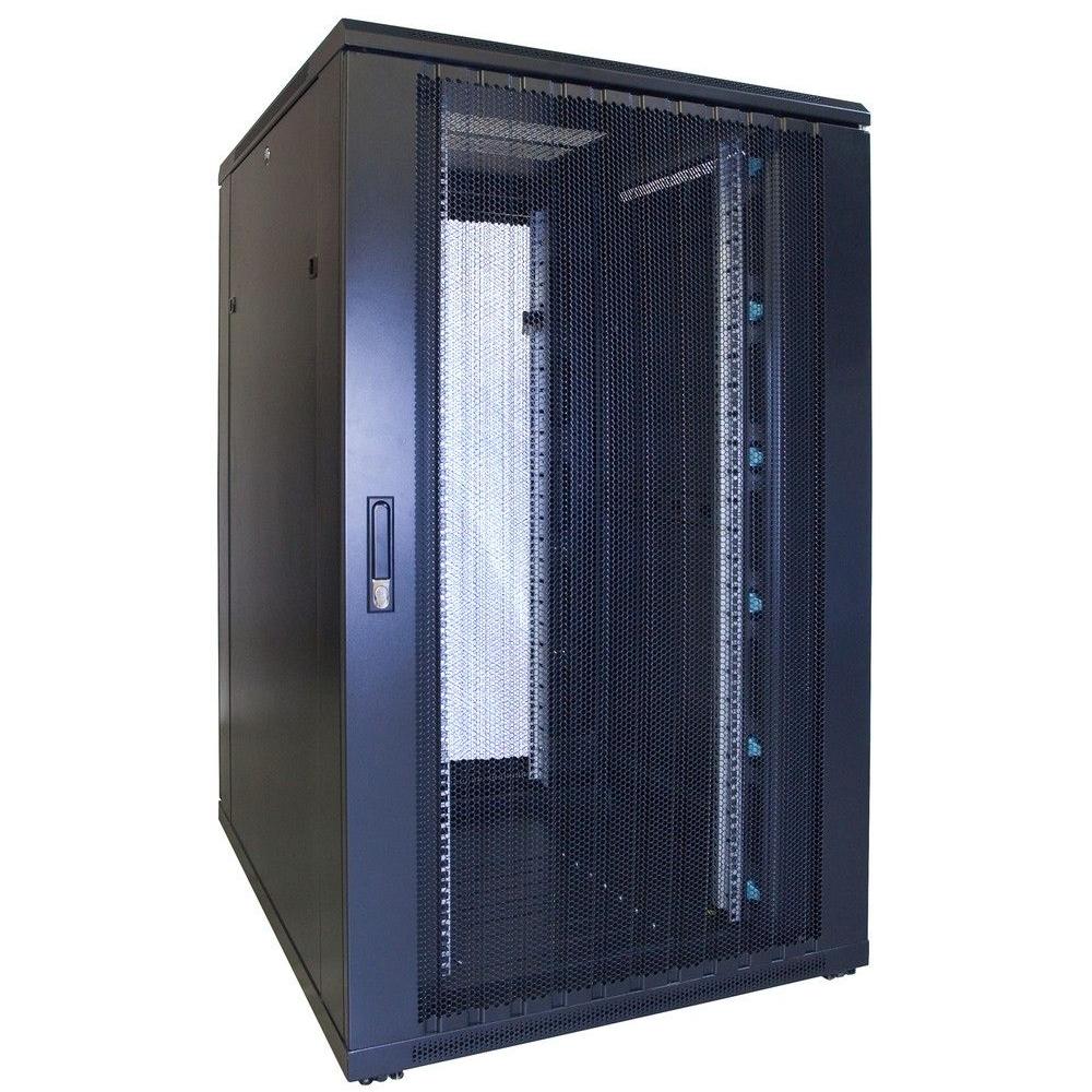 27U Serverrack 19 Zoll 800x1000x1400mm (BxTxH) Patchfeld Rackschrank Datenrack