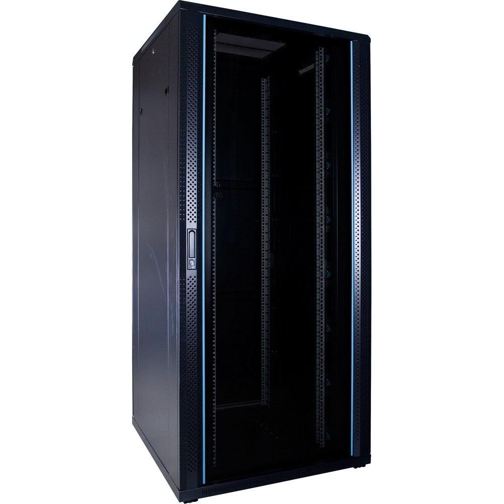 37U Serverrack 19 Zoll 800x800x1800mm (BxTxH) Patchfeld Rackschrank Datenraumschrank