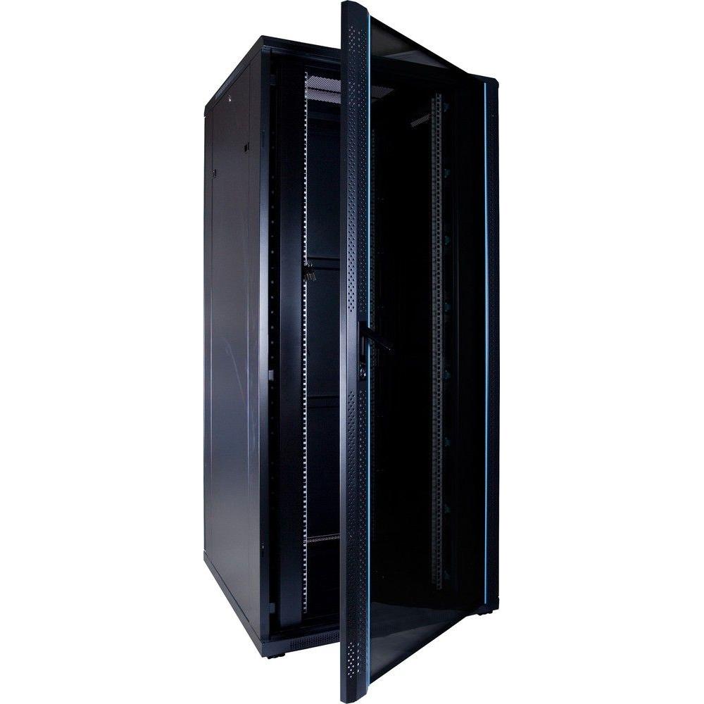 37U Serverrack 19 Zoll 800x800x1800mm (BxTxH) Patchfeld Rackschrank Datenraumschrank